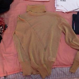 Glittery turtle neck